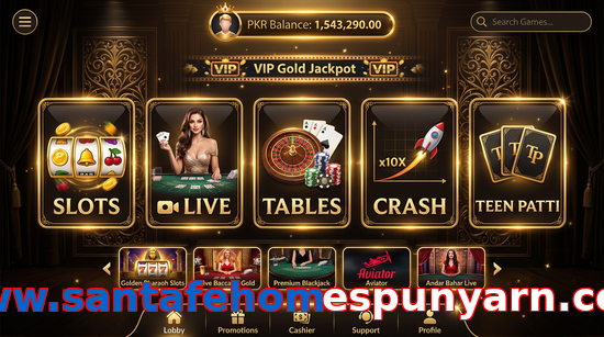 Main screen of Www.santafehomespunyarn.com casino page for PK players